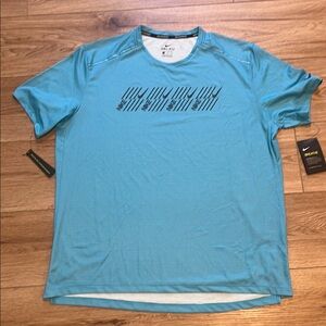 Nike Men's Blue Running T-Shirt